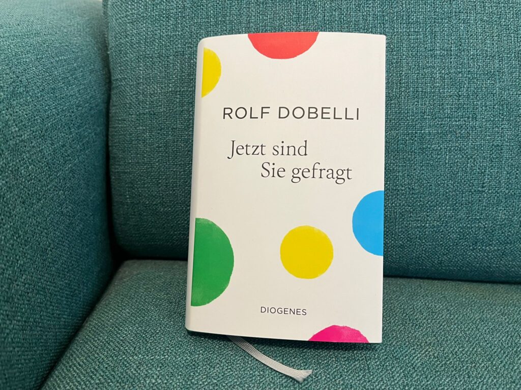 Jetzt sind Sie gefragt - Cover Buch des Monats